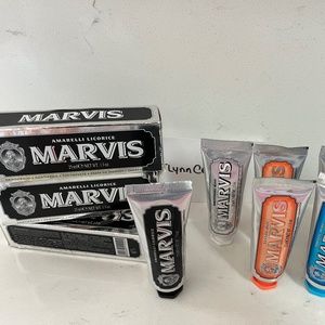 NWT MARVIS Amarelli Licorice Toothpaste! Marvis Travel sized toothpaste NEW Box